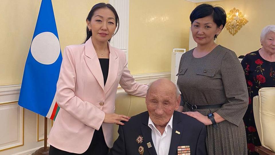 Чествование Наума Слепцова со 100-летним Юбилеем